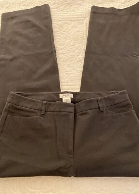 Pantalones Kate Hill Gris Pierna Ancha, Frente Mosca, Bolsillos 12P Foto 1 de 4