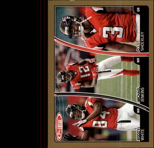 2007 Topps Total Gold #99 Michael Jenkins/D.J. Shockley/Roddy White