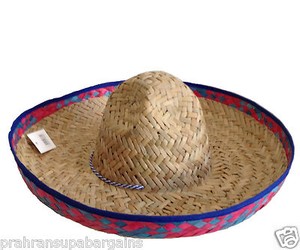 Straw Sombrero Costume Hats for sale 