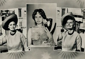 Figuren Berühmte - Sofia Loren Drei Schöne Fotos - Bild 1 von 2