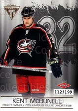 2003-04 Titanium Hobby Jersey Number Parallels #113 Kent McDonell