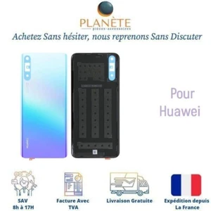 ORIGINAL CACHE ARRIÈRE POUR HUAWEI P SMART S 02353PPJ NACRE - Photo 1 sur 1