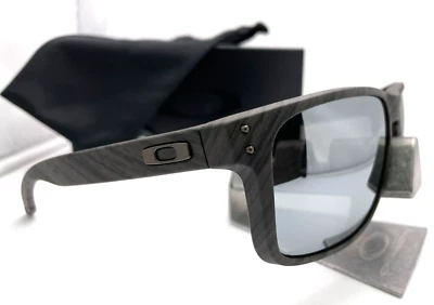 GAFAS DE SOL POLARIZADAS OAKLEY HOLBROOK XL WOODGRAIN GALAXY PLATA ESPEJO OO9417 Foto 1 de 4