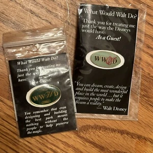 WWWD Pins What Would Walt Do Disney World Disneyland Darsteller Wertschätzung - Bild 1 von 2