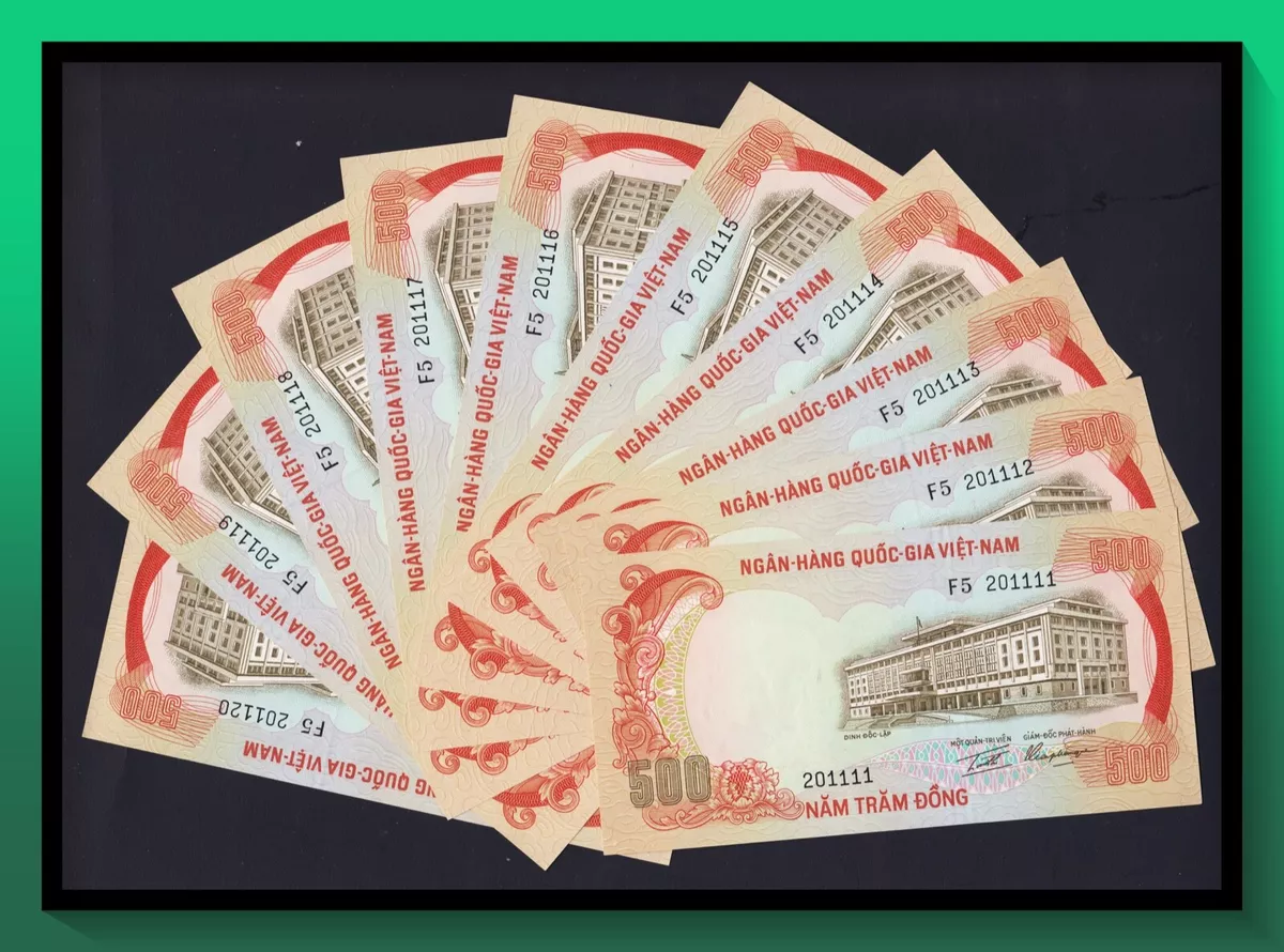 1972 越南纸币| eBay