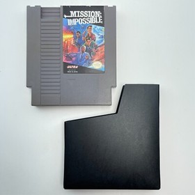 NES Mission Impossible CARTRIDGE ONLY TESTED