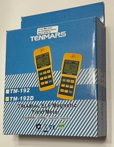 TENMARS TM-192D Triaxial Magnetic Field Meter, EMF/ELF Meter, Gaussmeter - Picture 1 of 8
