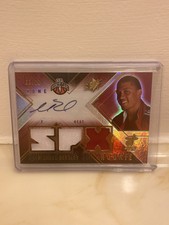 2008-09 SPx Radiance /25 Michael Beasley #112 Rookie Auto RC Patch RPA Gold 