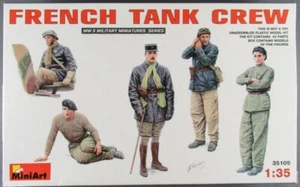 Mini Art 35105 - WW2 French Tank Crew 1/35 Neuf Boite - Photo 1/4
