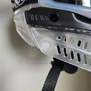 PPM ICE Plugs - Fit JT Mask Proflex Flex 7 Paintball Ears Bottoms Clear x2 - Picture 1 of 3