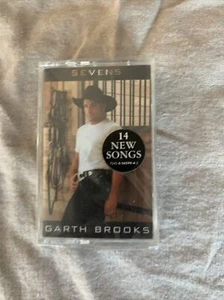 Garth Brooks 7's Cassette Tape BN & Sealed 1997 Capitol Records Trisha Yearwood - Picture 1 of 6