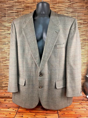 Abrigo Blazer Chaqueta Abrigo Deportivo de Lana Ventana Verde Burberrys Burberry Talla 46L ¡COMO NUEVO! Foto 1 de 4