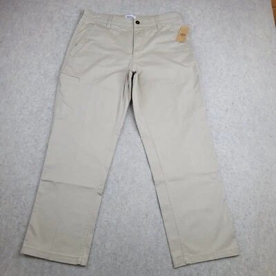Field & Stream Cargo Stretch Utility Pants Mens 34x30 Beige Khaki NEW - Image 1 of 4