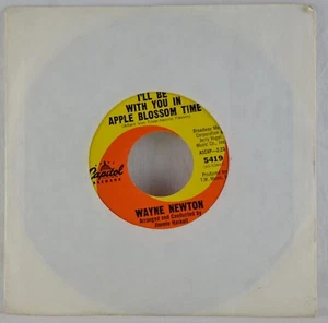 WAYNE NEWTON I'll Be With You In Apple Blossom Time / Laura Lee 7" Single 1965 - Bild 1 von 5