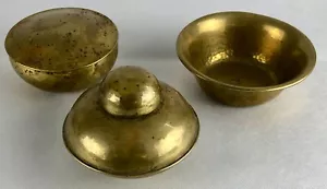 HANS PRZYMBEL ATRIBUIDO, WALTER GILLWALD BAUHAUS NUEVO. 3 PIEZAS HECHAS A MANO - Imagen 1 de 12