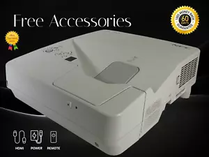 3600 ANSI 3LCD Ultra Short Throw Projector Multimedia Gaming for Movie Lovers - Picture 1 of 10