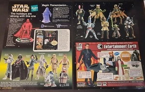 Star Wars Wave 2 Actionfigur 2x Vorschau Seiten ~ Vintage Magazin PRINT AD 2005 - Bild 1 von 1