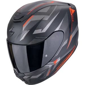 Motorrad Helm Integralhelm L - Scorpion EXO-391 Aaxo - schwarz-rot matt - Bild 1 von 3