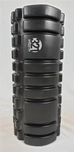 321 Strong Foam Roller Medium Density Deep Tissue Massager Black
