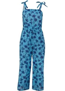 Neu Strand Bandeau-Jumpsuit Gr 38 Blau Dunkelblau Damen-Overall Onesie Einteiler - Bild 1 von 1