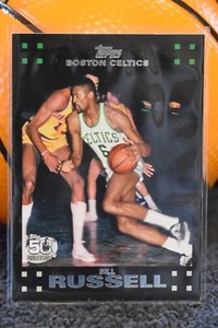 2007-08 Bill Russell Topps Boston Celtics