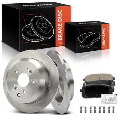 6 piezas rotores de freno de disco + pastillas de freno de cerámica para Hyundai Veracruz 2007-2012 trasero Foto 1 de 4