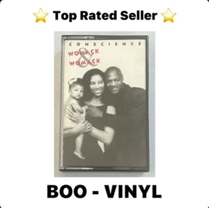 Womack & Womack ~ Conscience  ~ Cassette Tape Funk Soul Play Tested EX / EX - Picture 1 of 7