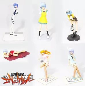 Evangelion BANDAI SEGA Rei Ayanami Asuka Langley Action Figure e FUMETTI Manga - Foto 1 di 44