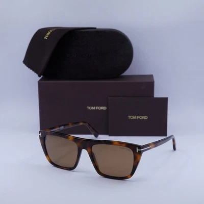 Очки солнцезащитные Tom Ford FT1175 53E светлые гаванские/коричневые 56-18-145 новые подлинные - Изображение 1 из 4