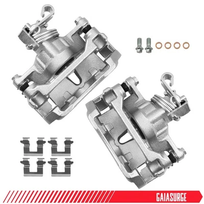 Pair Rear Brake Calipers w/Bracket for 2005-2009 Uplander Terraza Montana Relay - Image 1 of 4