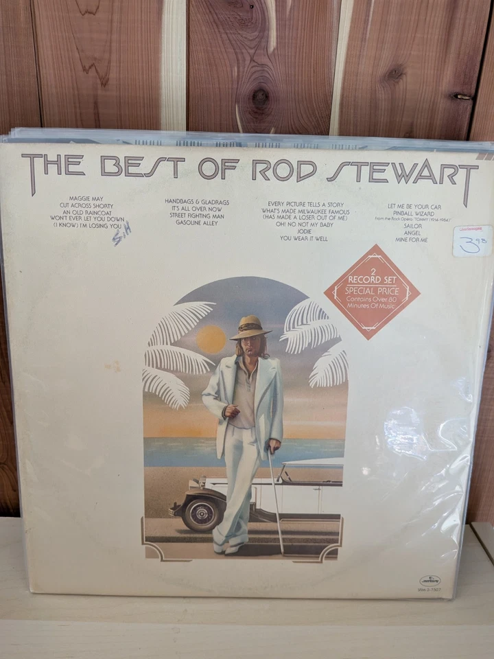 Rod Stewart – The Best of Rod Stewart (1976) • VG+ • 2xLP Early Hits Collection - Image 1 of 1
