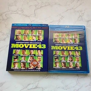 Movie 43 NEW Sealed Blu-ray & DVD With Sliocover Outrageous Edition 2013 - Picture 1 of 7