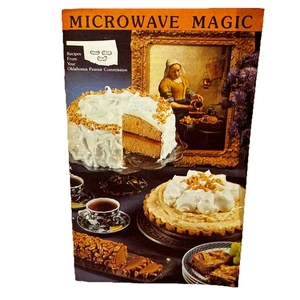 Vintage Microwave Magic Oklahoma Peanut Commission Recipe Cookbook Booklet - Bild 1 von 5