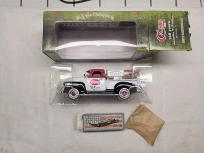 CUCHILLO CHEVY TRUCK CASE XX ERTL 125 AÑOS 1950 VERDE OLIVA PEQUEÑO PALILLO DE DIENTES #981 NOS Foto 1 de 4