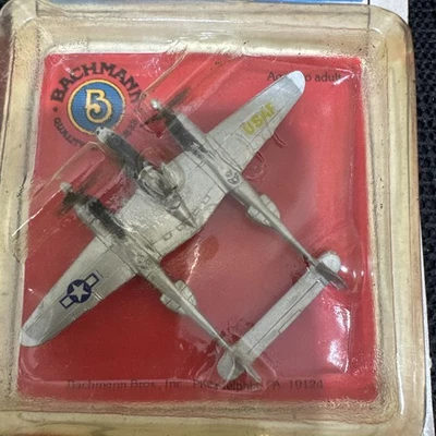 BACHMANN Mini-Planes 97 - Unpunched - P-38 Lightning - Image 1 of 2