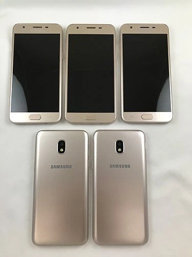 5 Samsung SM-J337T Galaxy J3 Star T-Mobile Smartphone lot  GOOD (Gold) - Image 1 of 3