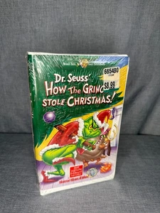 VHS Dr Seuss How the Grinch Stole Christmas - Picture 1 of 9