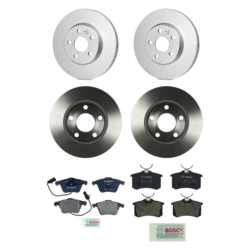 For Audi Allroad Quattro 03-04 Brake Kit QuietCast Premium Front & Rear Brake Foto 1 de 4