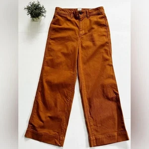 Gap Hose mit weitem Bein und hohem Bund in Rust Burnt Orange Gr. 4 - Bild 1 von 9