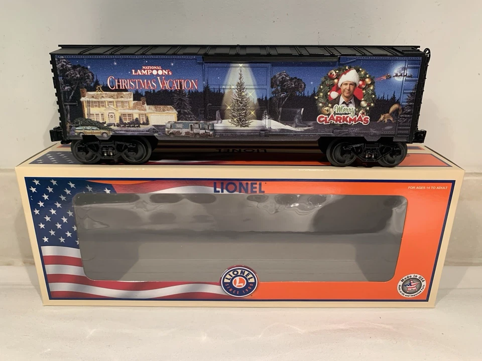 LIONEL CHRISTMAS VACATION NATIONAL LAMPOON BOXCAR 6-83778! O GAUGE TRAIN NEW - Image 1 of 4
