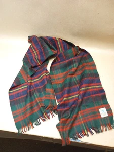 Glen Lyon Schottland traditioneller mehrfarbiger karierter schottischer Kaschmir Halstuch - Bild 1 von 5