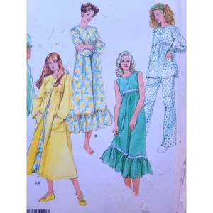 Simplicity 3573 Sewing Pattern for Nightgown, Pajamas & Robe, Sz 14-24, B36-46" - Picture 1 of 8