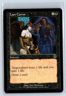 LAST CARESS - Apocalypse – MTG Magic the Gathering Card - Common - Image 1 of 4