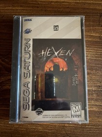 Hexen (Sega Saturn, 1997) Brand New Factory Sealed.