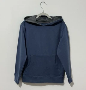 Tommy Bahama Boys Hoodie M 7-8 Cotton Blend Bluish Gray Long Sleeve Pockets - Picture 1 of 5