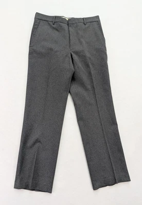 Vintage Mens' Slacks Dress Pants All Seasons Comfort Action Size 32x30 Gray - Image 1 of 4