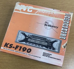 JVC KS-F190J Autoradio/Kassettenradio Vintage Mitte 90’s - nie benutzt in Box - Bild 1 von 7