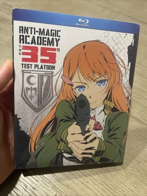 Anti-Magic Academy: The 35th Test Platoon Anime Blu-Ray Slipcover NEW Anime Foto 1 de 3