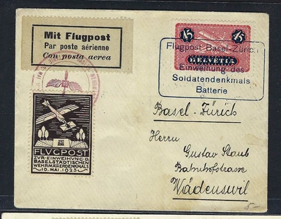 SWISS FIRST FLIGHT MAY 10,1925 - Image 1 of 2