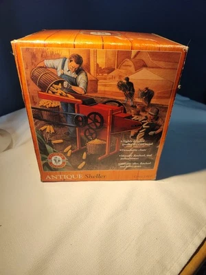 ERTL Farm Series ANTIQUE CORN SHELLER No.4968 Die-Cast Metal 1/8 Scale Red - Image 1 of 4